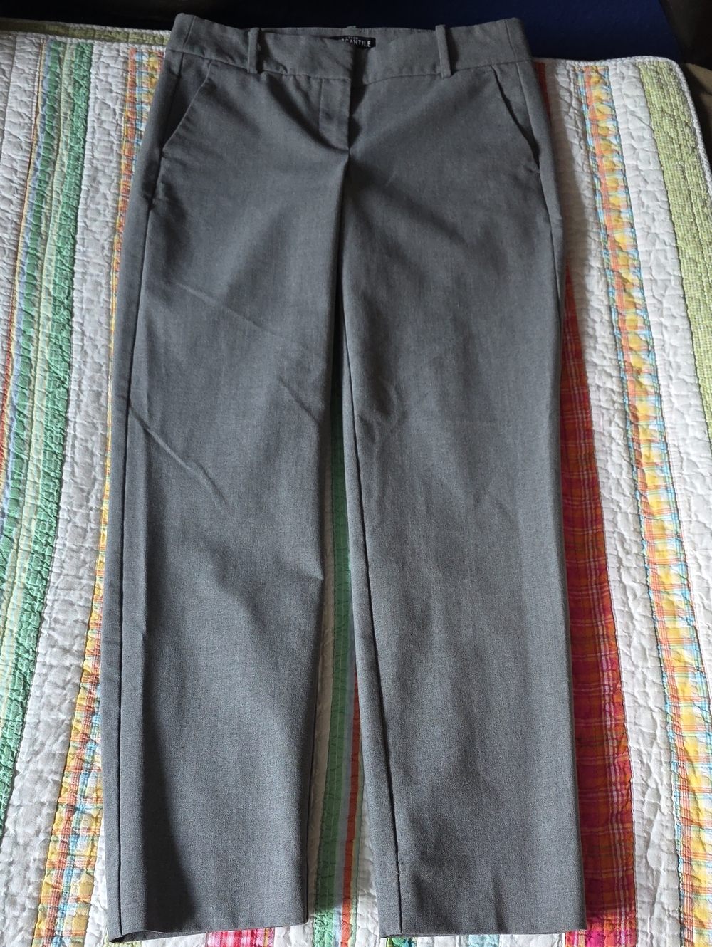 J. Crew Mercantile Women's Gray Skinny Dress Pants